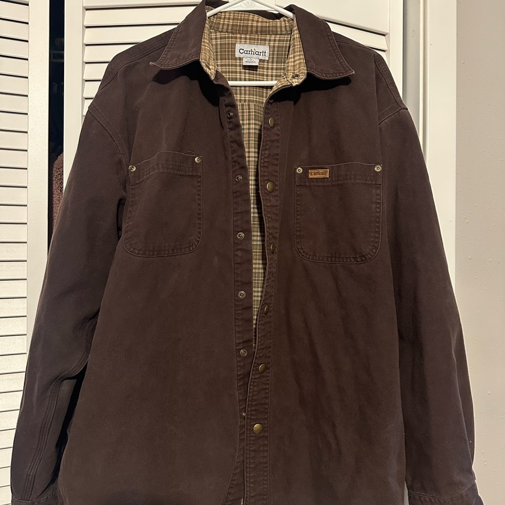 Carhartt Flannel Lined Canvas Jacket